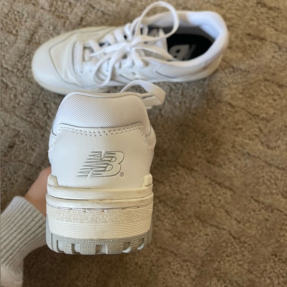 Kids white New Balance 550 size:6 - Picture 5 of 5